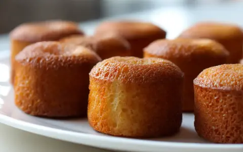 Petits financiers dorés, parfaits pour une recette de financier facile et gourmande.